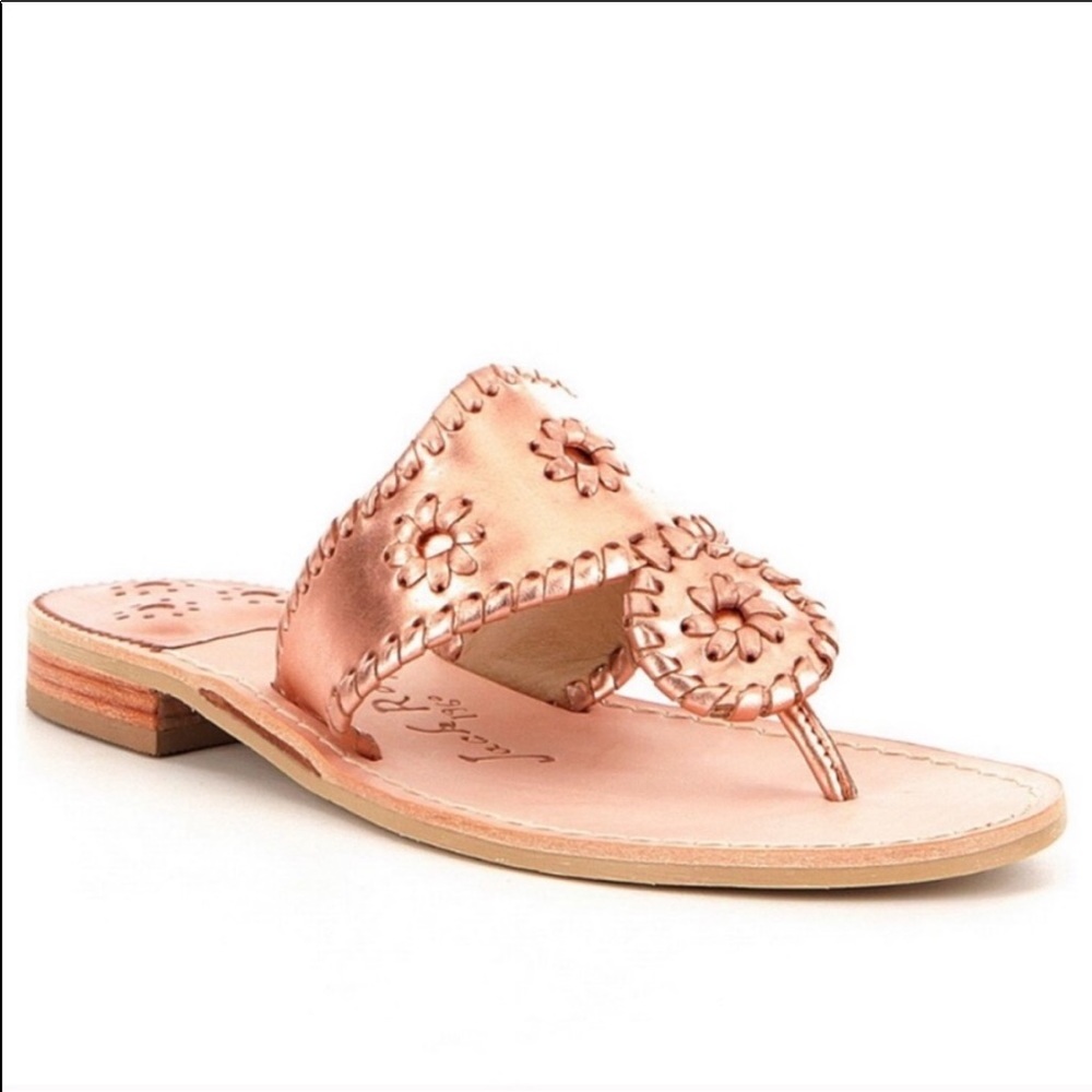 Rose Gold Jack Rogers